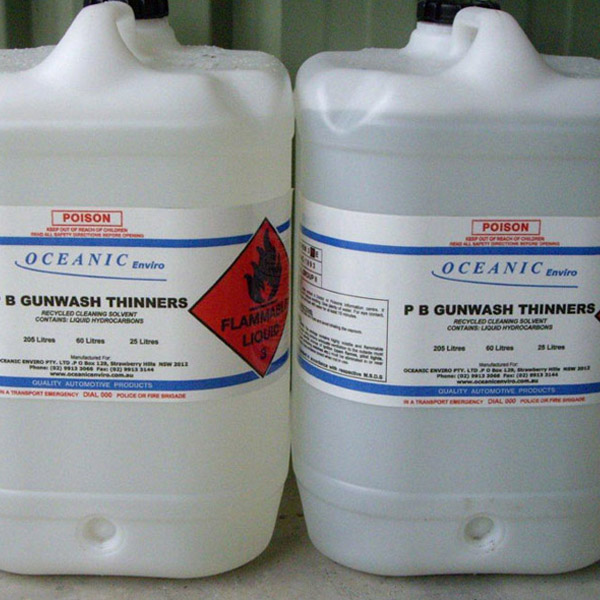 Gun Wash Waste Disposal Products